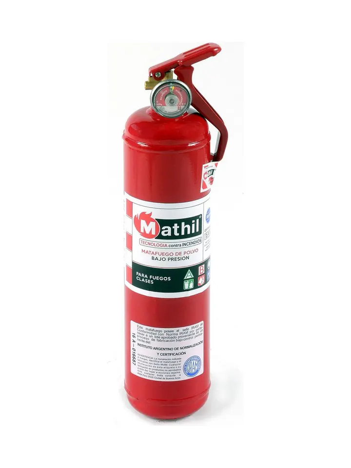 Extintores manuales polvo ABC 1 kg