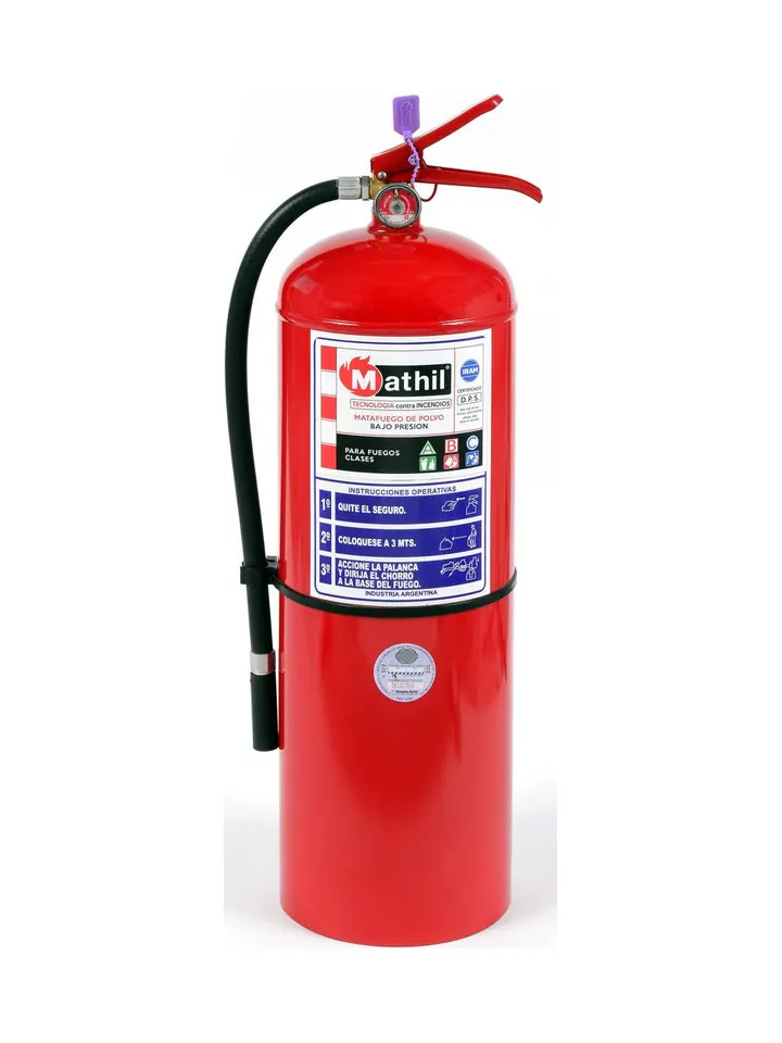 Extintores manuales polvo ABC 10 kg