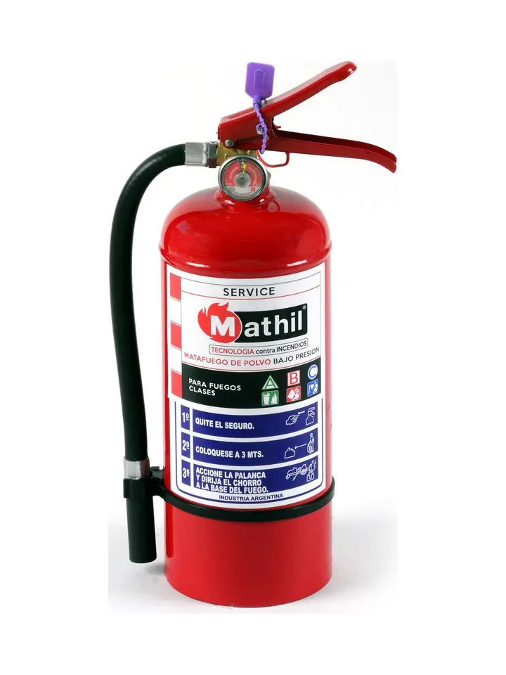 Extintores manuales polvo ABC 2,5 kg