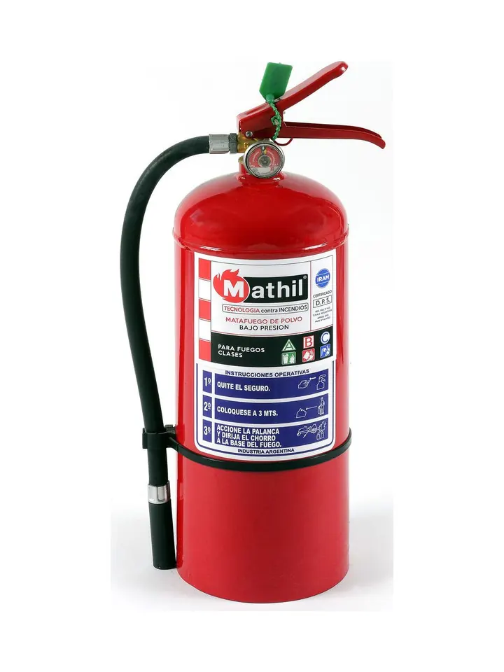 Extintores manuales polvo ABC 5 kg
